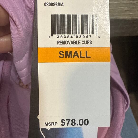 Isabella Rose Lavender Lucca Bikini Top Sz S NWT - Picture 6 of 12